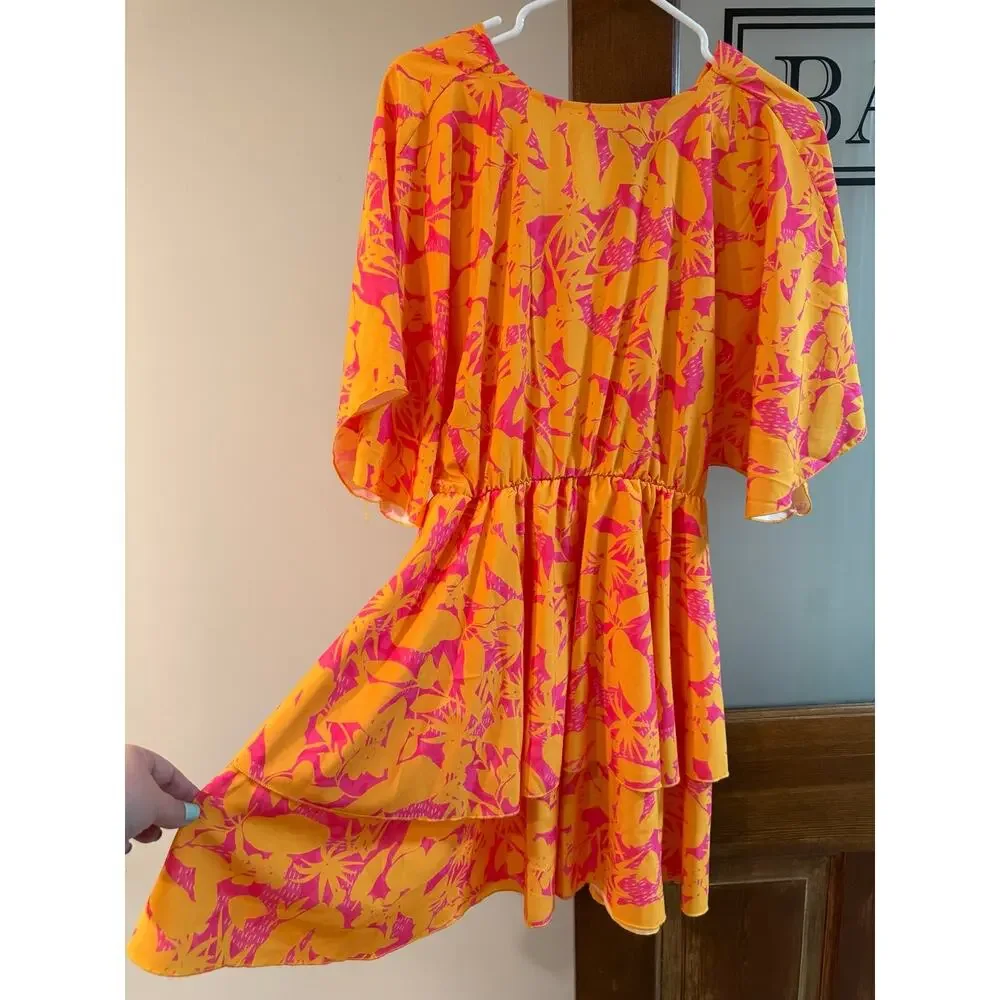 Boho Dress NEW! Great colors! MSRP $90 - Picture 5 of 8